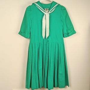 Laura Ashley Vintage Dress Made in Ireland